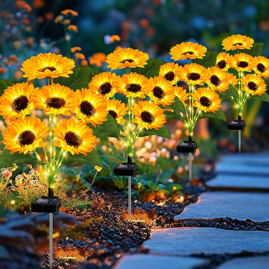 Solar Flower Garden Lights