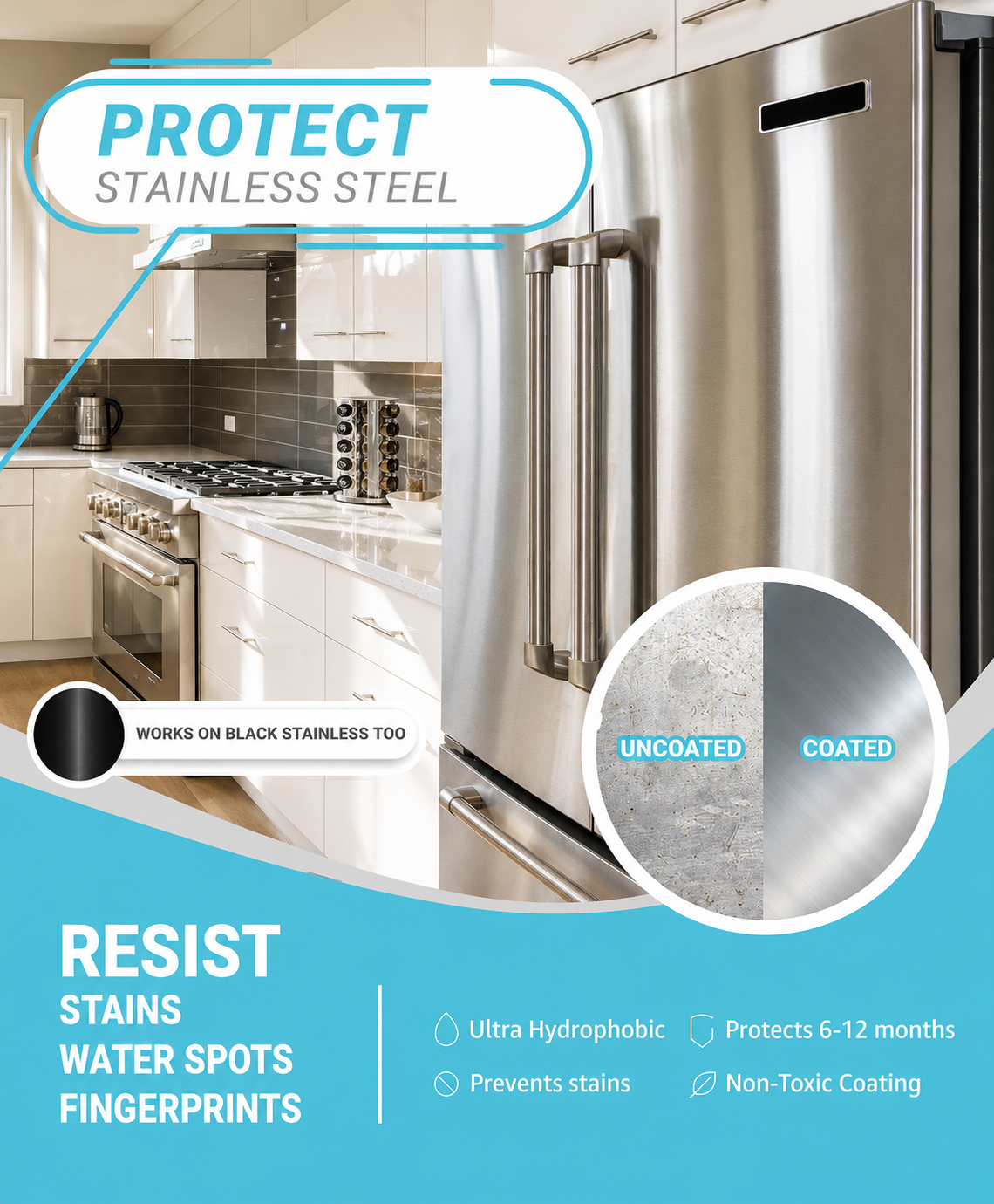 Lifeproof Ceramic Surface Spray for Shine, Protection, and Easy Cleaning